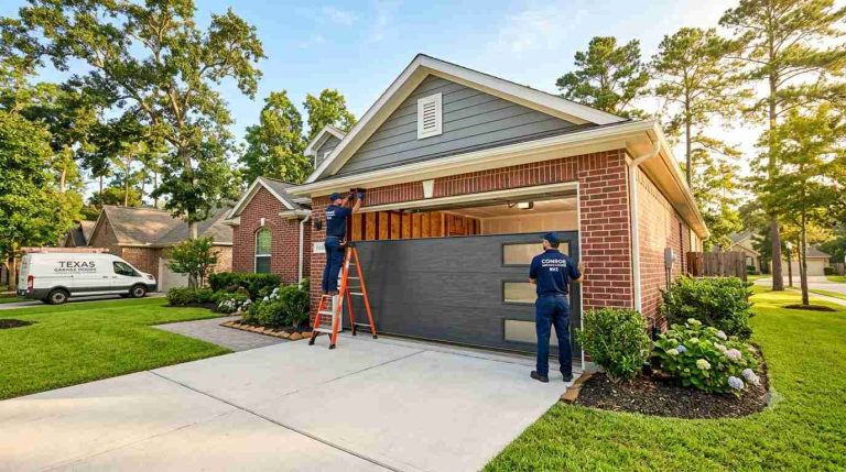 Steel vs. Wood vs. Aluminum Garage Doors in Texas Climate